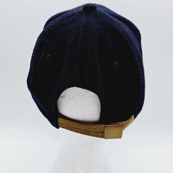 PURE ALASKA | "Alaska" wolf suede brim & wool blend cap hat - Picture 4 of 7